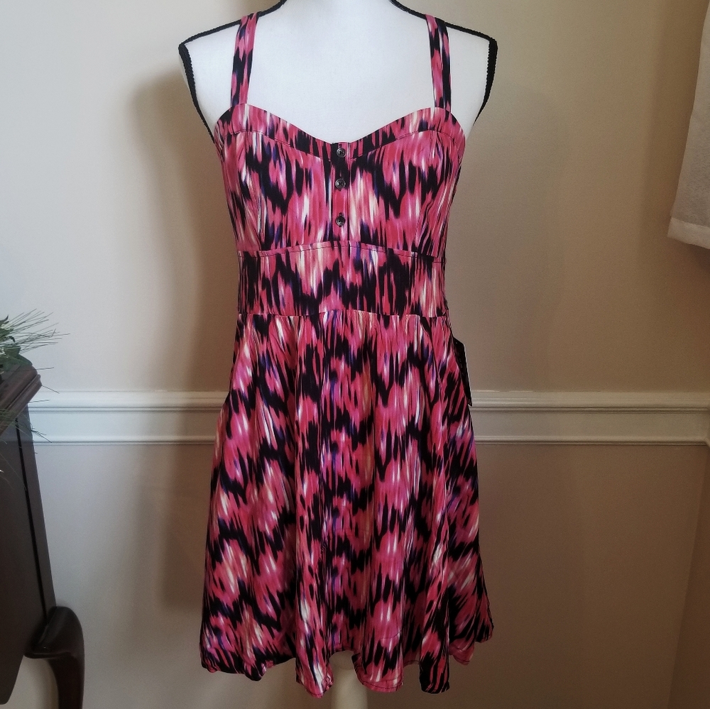 NWT Express mini multicolored dress size M
